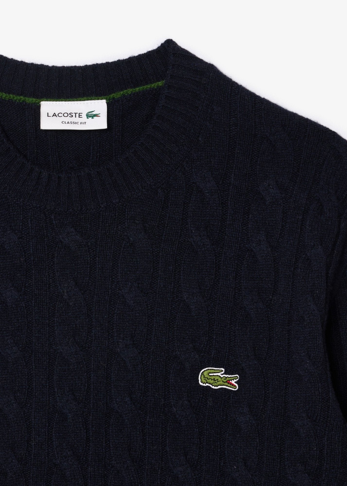 Pull torsadé lacoste homme hotsell