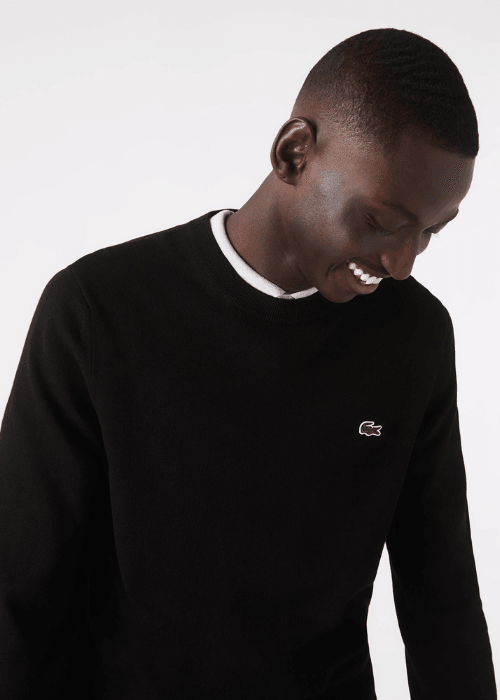 Pull Lacoste noir - Georgespaul