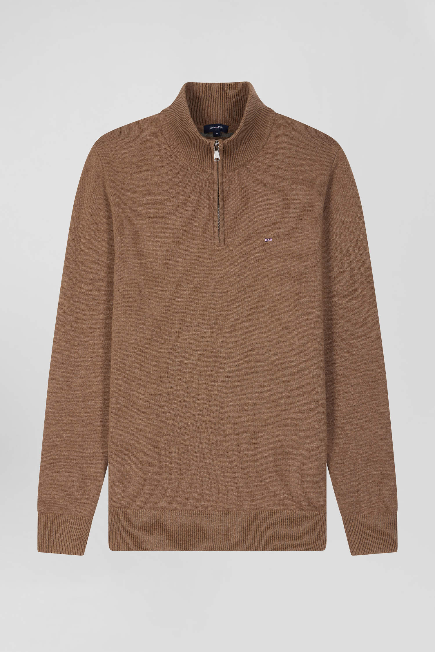 Pull camionneur Eden Park marron pour homme | Georgespaul