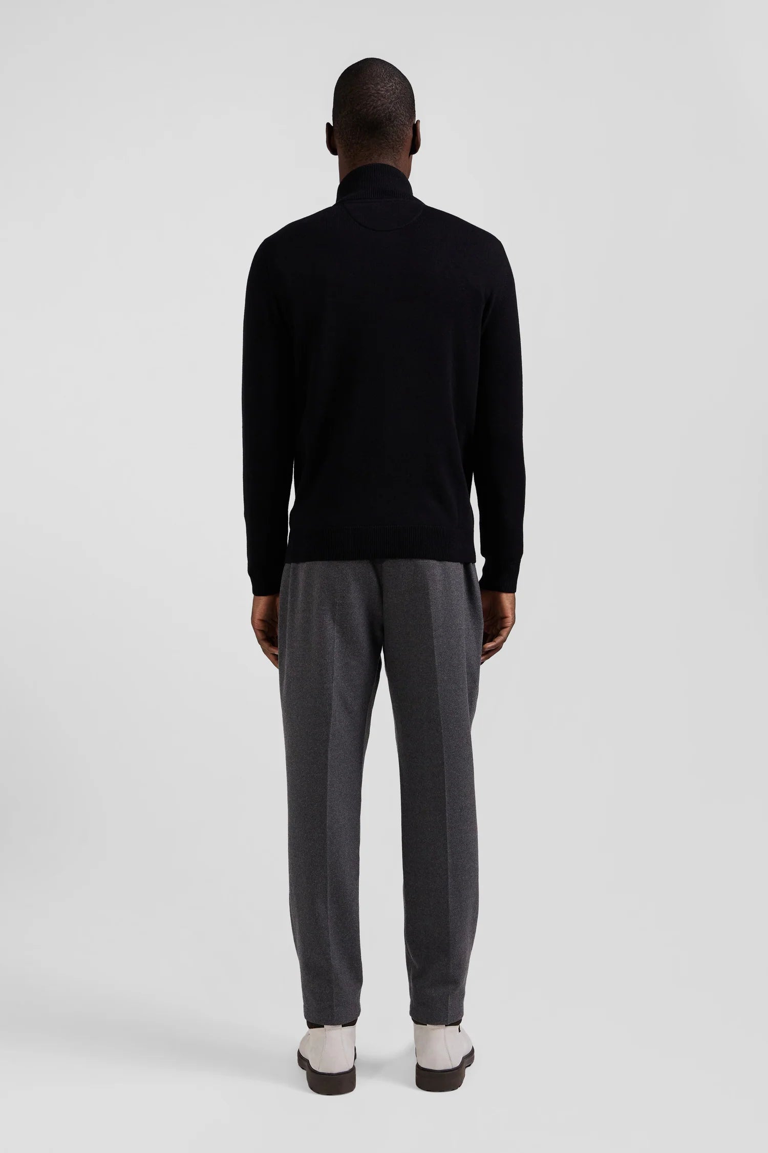 Pull camionneur Eden Park noir pour homme | Georgespaul
