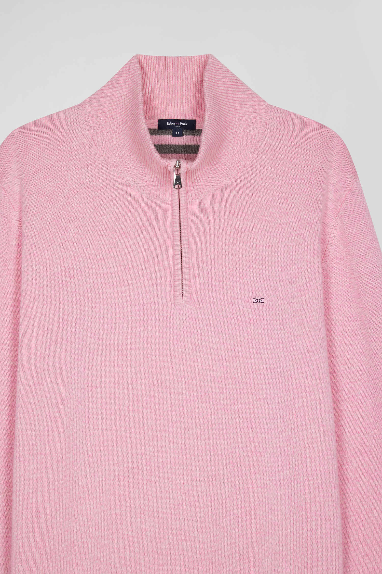 Pull camionneur Eden Park rose pour homme | Georgespaul 