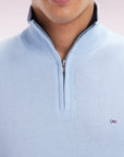 Pull camionneur Eden Park bleu pour homme | Georgespaul 