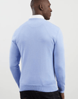 Pull Eden Park bleu - Georgespaul