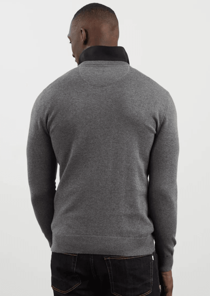 Pull Eden Park gris - Georgespaul