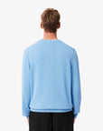 Pull col V Lacoste bleu pour homme | Georgespaul   