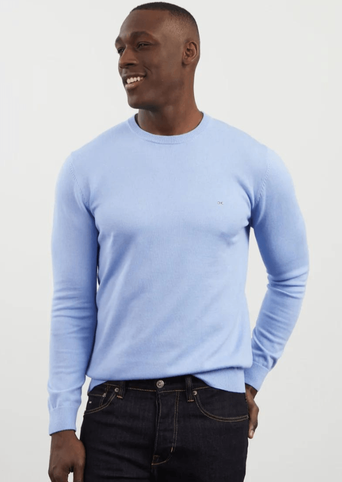 Pull Eden Park bleu - Georgespaul