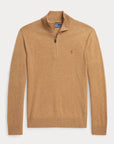 Pull col rond Ralph Lauren beige en laine 