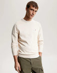 Pull Tommy Hilfiger beige en cachemire - Georgespaul