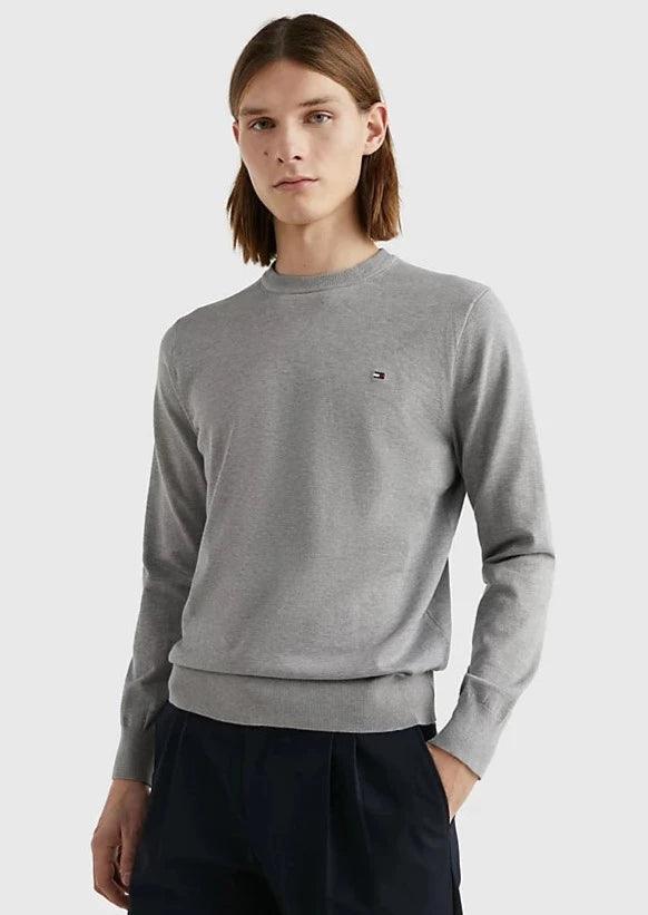 Pull Tommy Hilfiger gris - Georgespaul