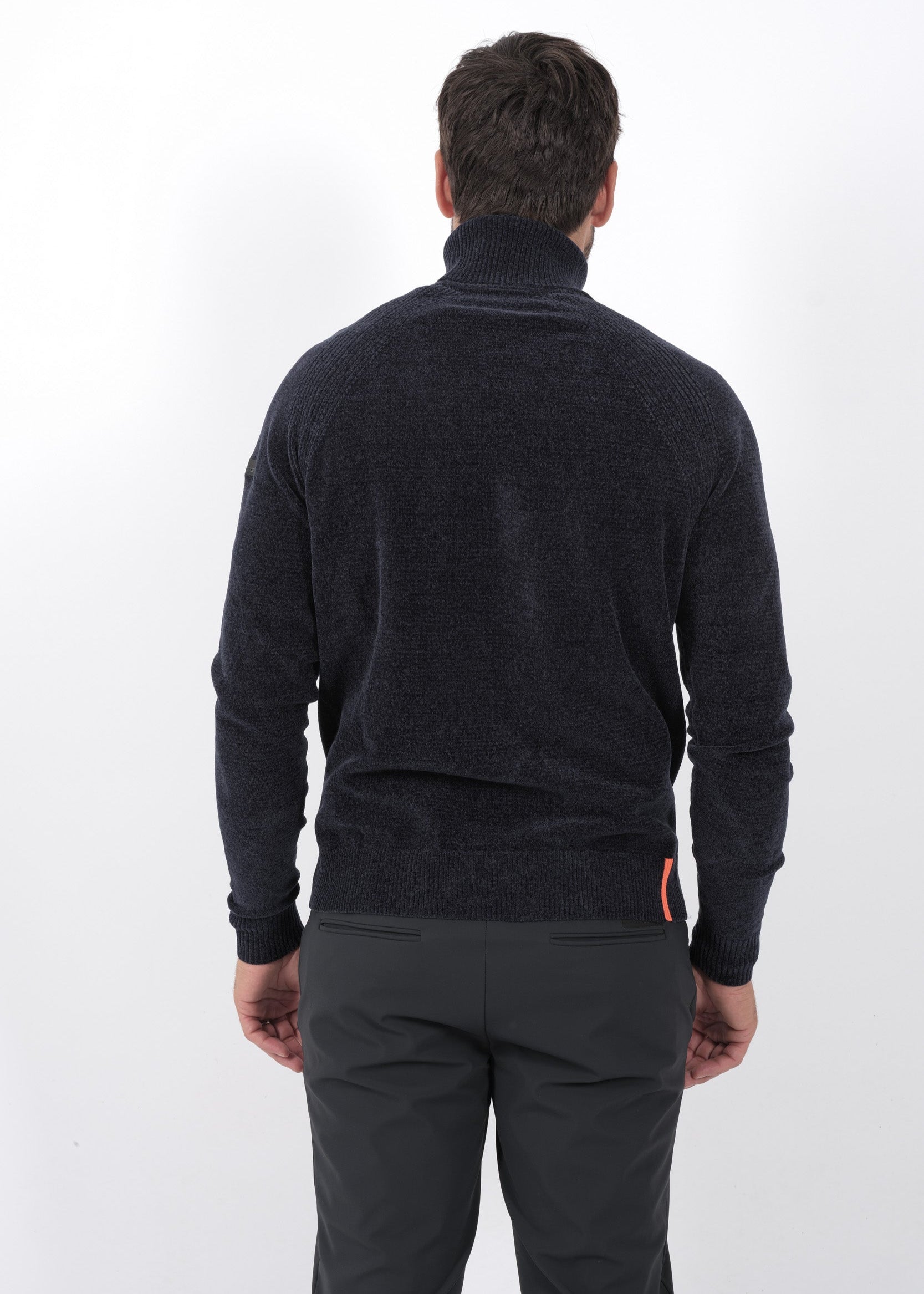 Pull col roulé RRD marine pour homme | Georgespaul