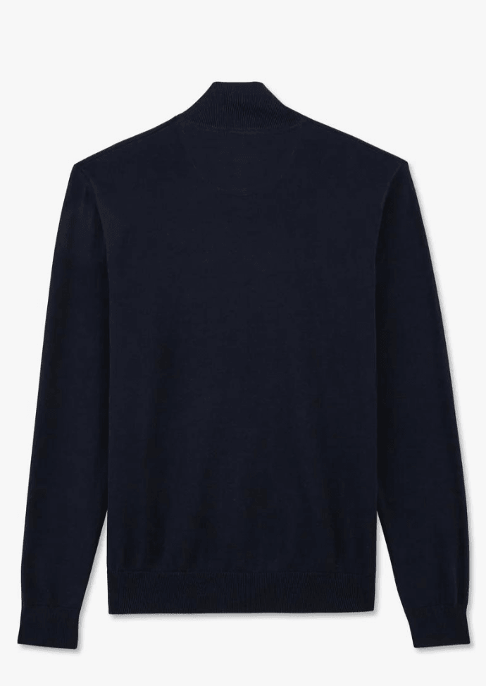 Pull demi-zip Eden Park marine - Georgespaul