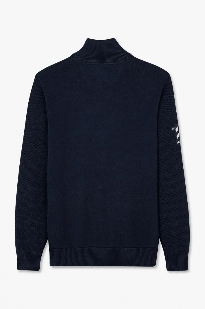 Pull demi zip Eden Park marine - Georgespaul