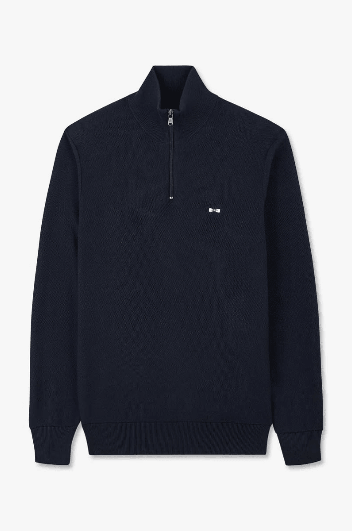 Pull demi zip Eden Park marine - Georgespaul