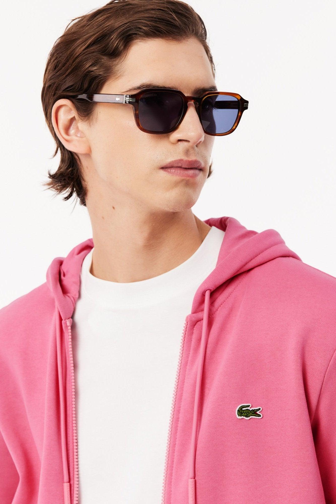 Sweat à capuche Lacoste rose - Georgespaul