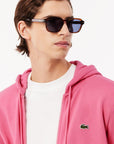 Sweat à capuche Lacoste rose - Georgespaul