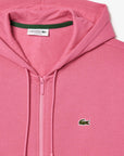 Sweat à capuche Lacoste rose - Georgespaul