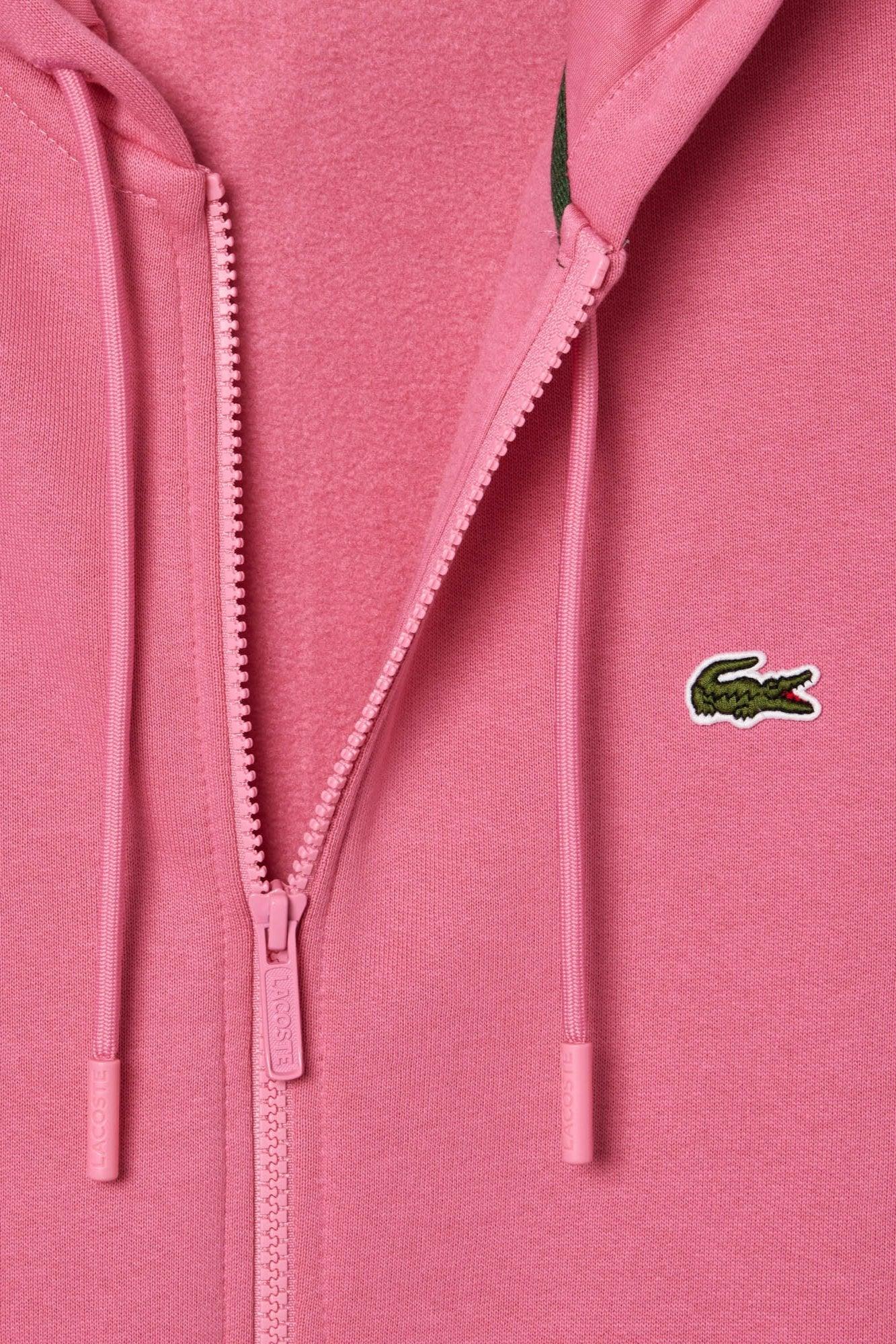 Sweat à capuche Lacoste rose - Georgespaul