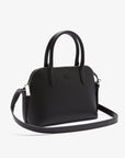 Sac femme Lacoste en cuir noir | Georgespaul       