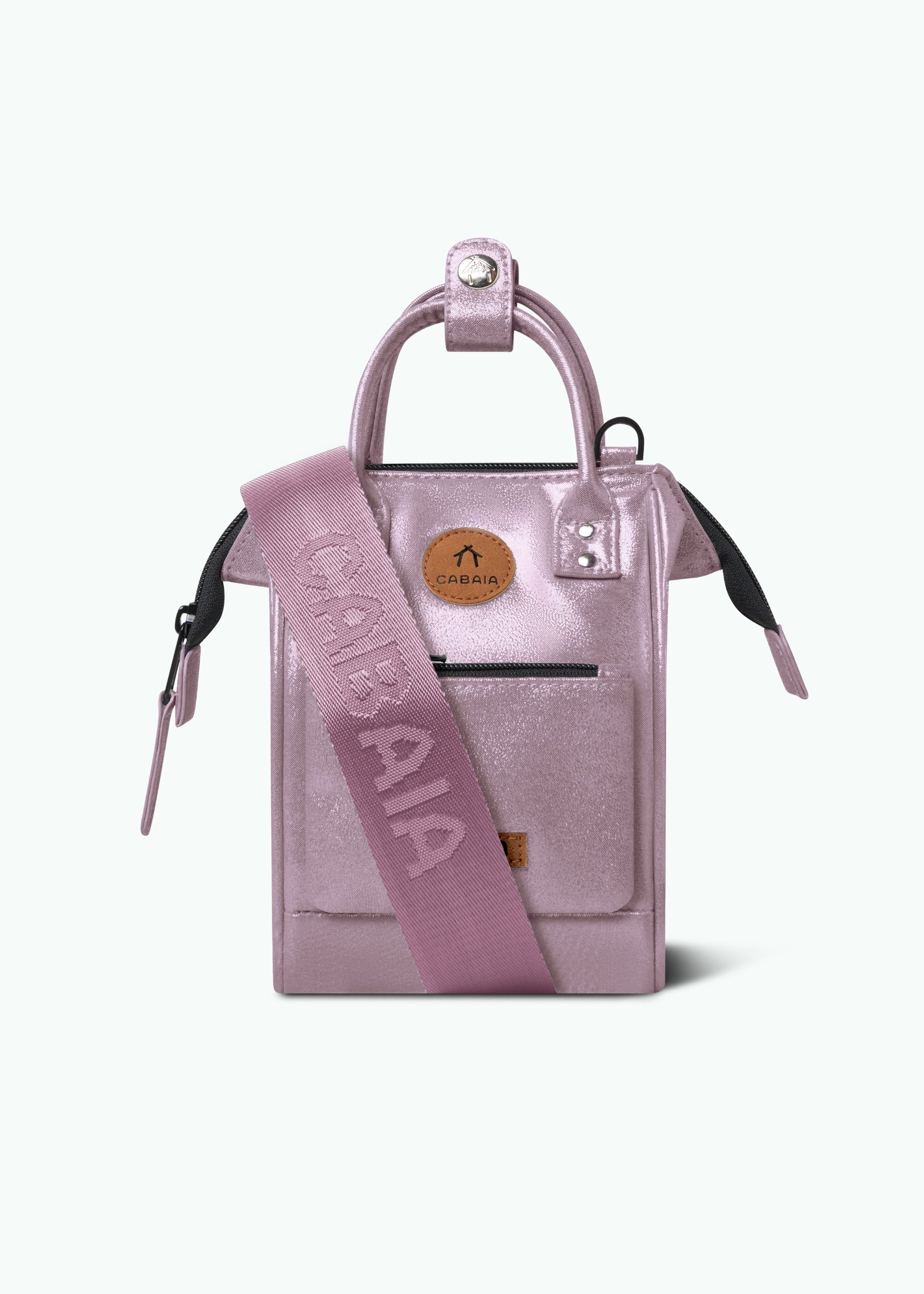 Sac à bandoulière Nano Capri Cabaïa violet | Georgespaul