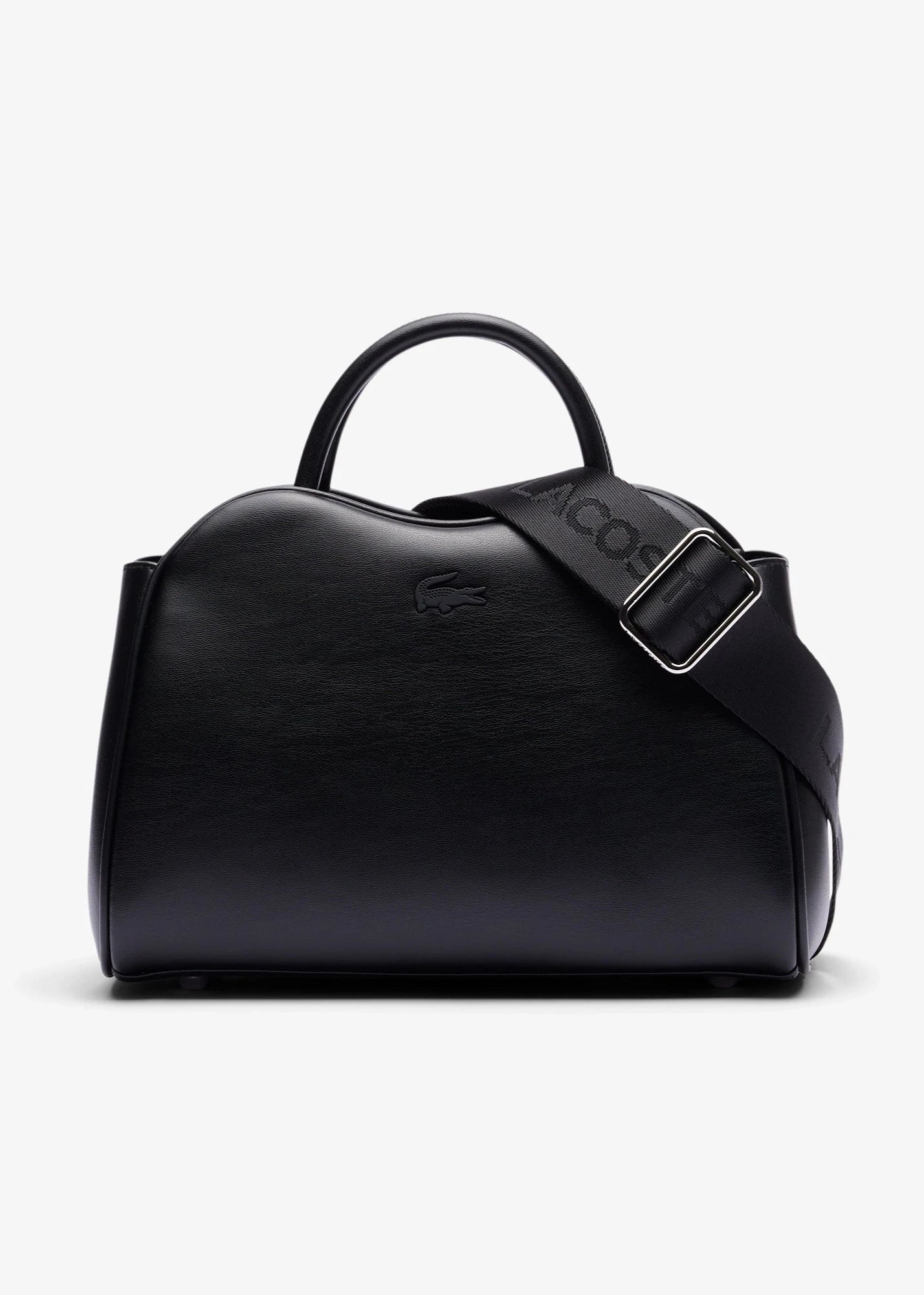 Sac à main Lora Lacoste noir pour femme | Georgespaul