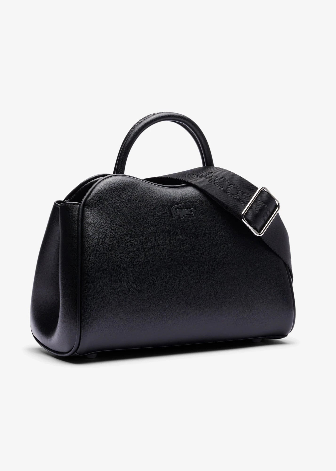 Sac à main Lora Lacoste noir pour femme | Georgespaul