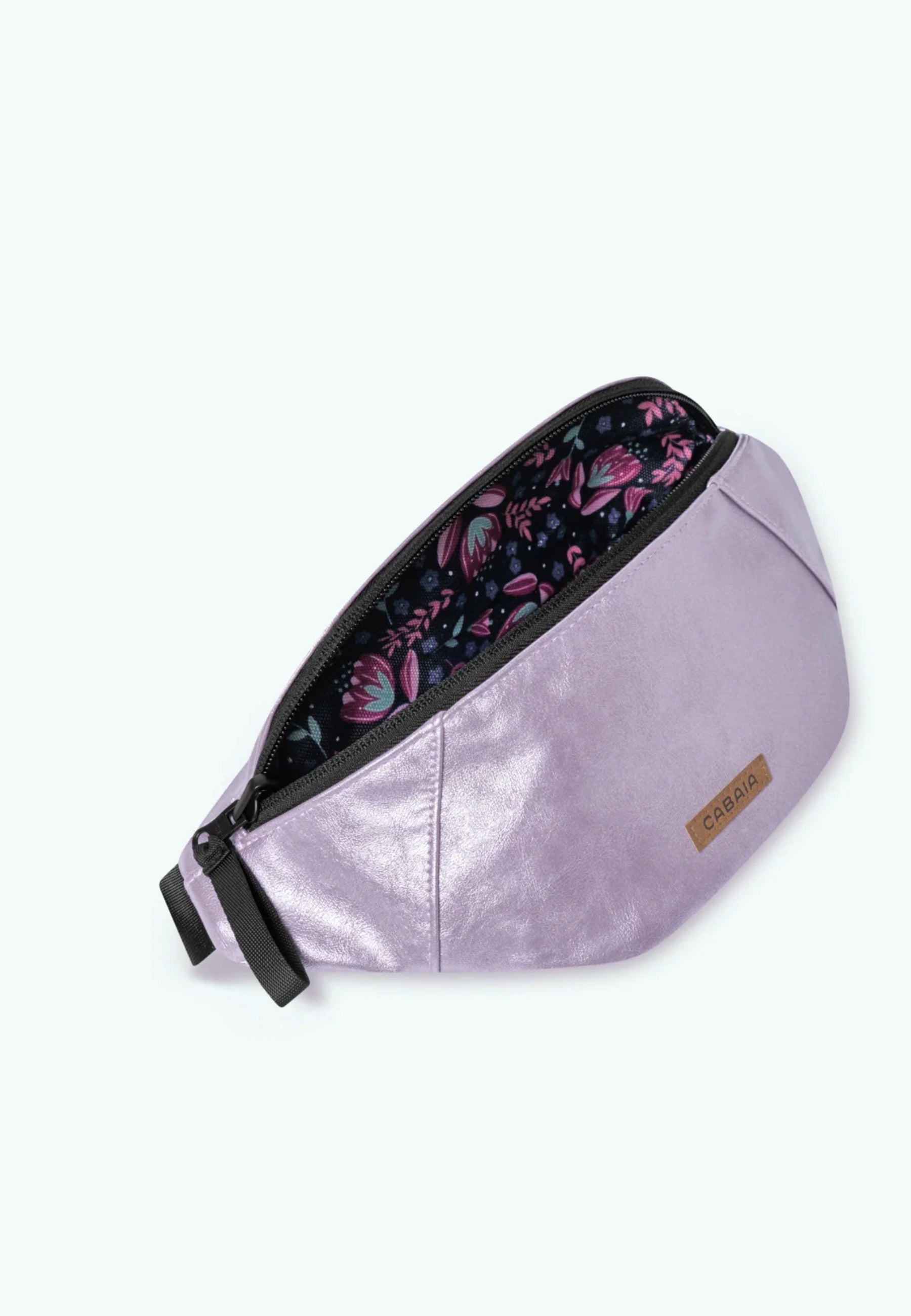 Sac banane réversible unisexe Capri Cabaïa violet | Georgespaul