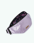 Sac banane réversible unisexe Capri Cabaïa violet | Georgespaul