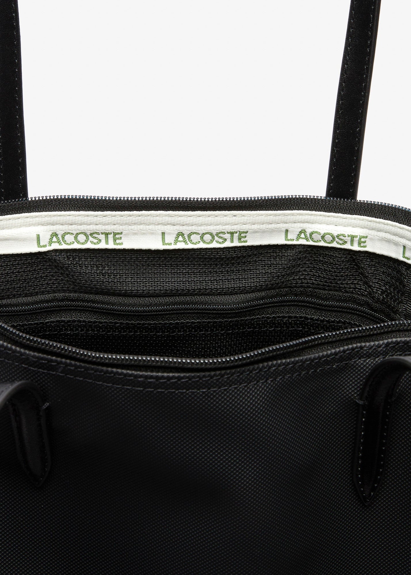 Sac cabas femme Lacoste noir pour femme | Georgespaul 