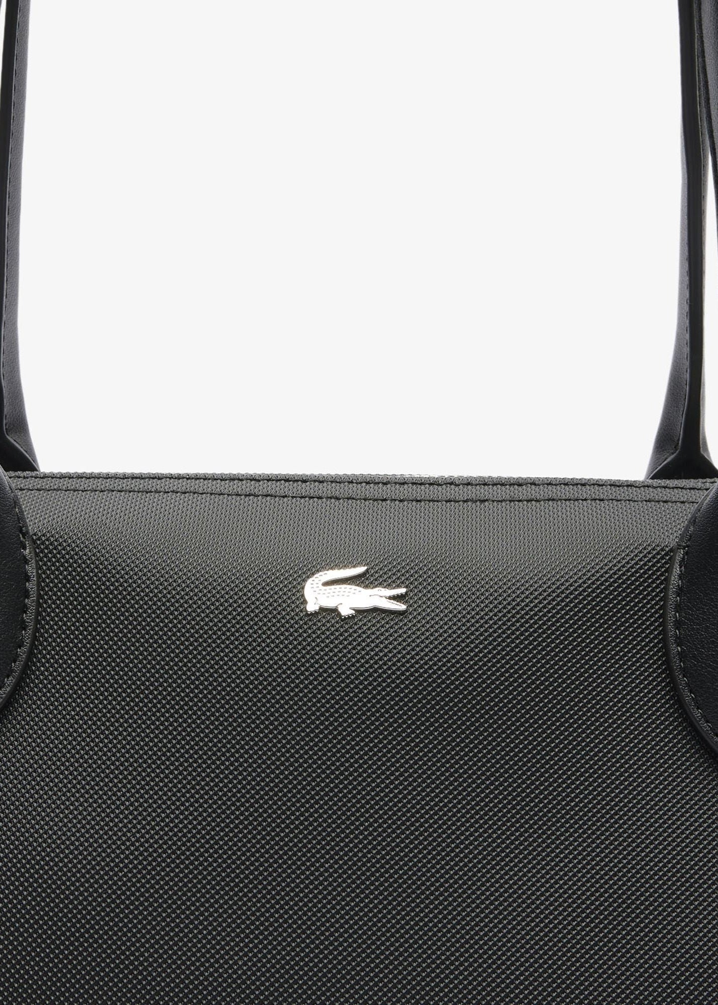 Sac cabas femme Lacoste noir | Georgespaul         