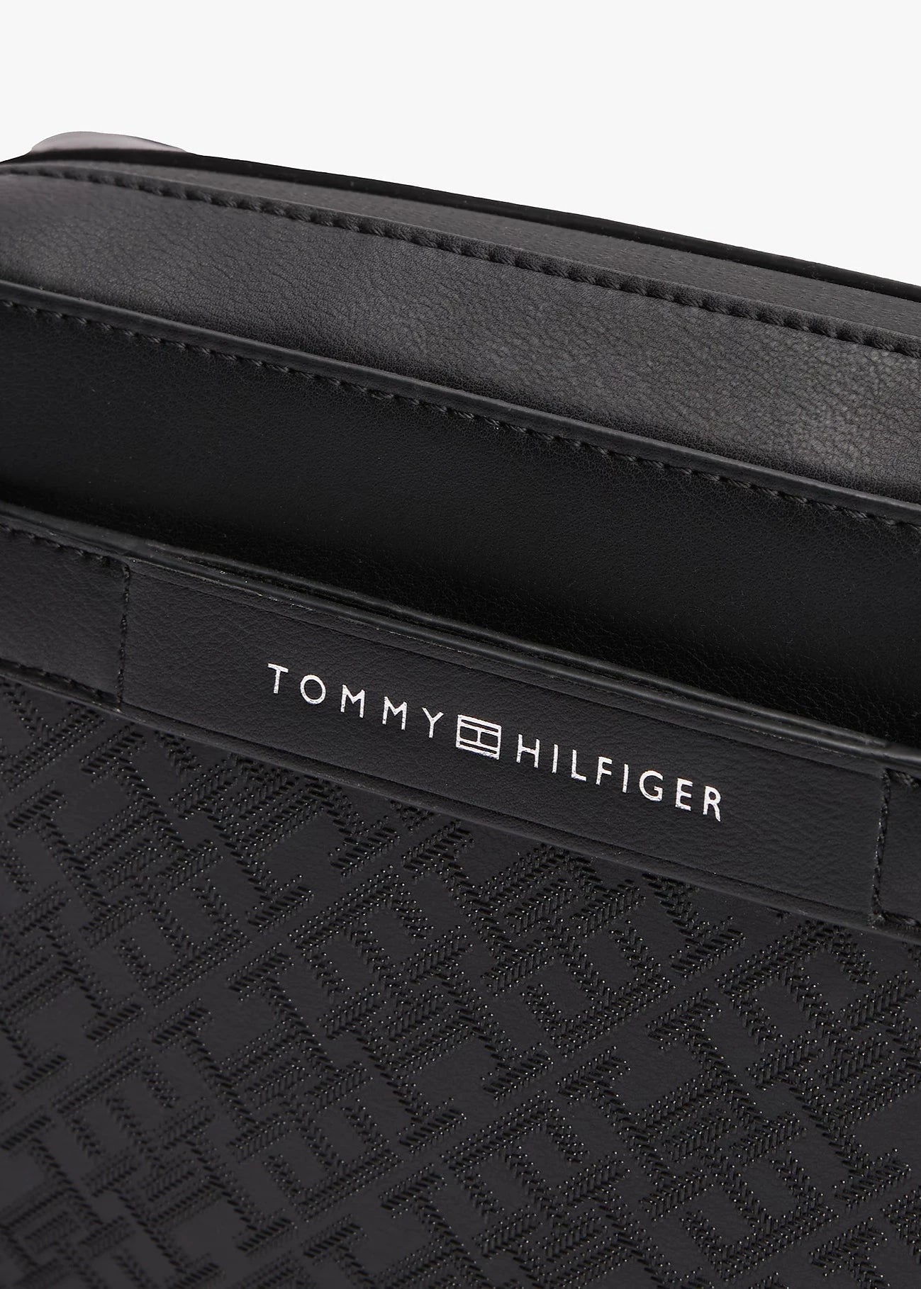 Sacoche Tommy Hilfiger noire pour homme | Georgespaul