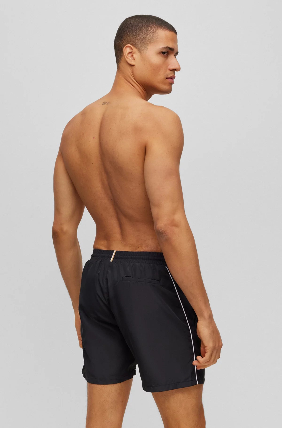 Short de bain BOSS noir pour homme I Georgespaul