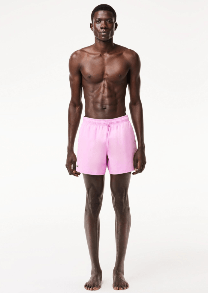 Short de bain Lacoste rose - Georgespaul