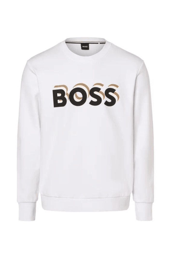 Sweat BOSS blanc - Georgespaul