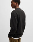 Sweat BOSS noir homme | Georgespaul                