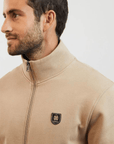 Sweat zippé col montant Eden Park beige - Georgespaul