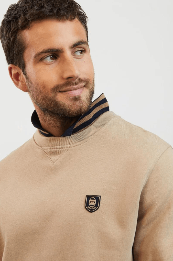 Sweat Eden Park beige - Georgespaul