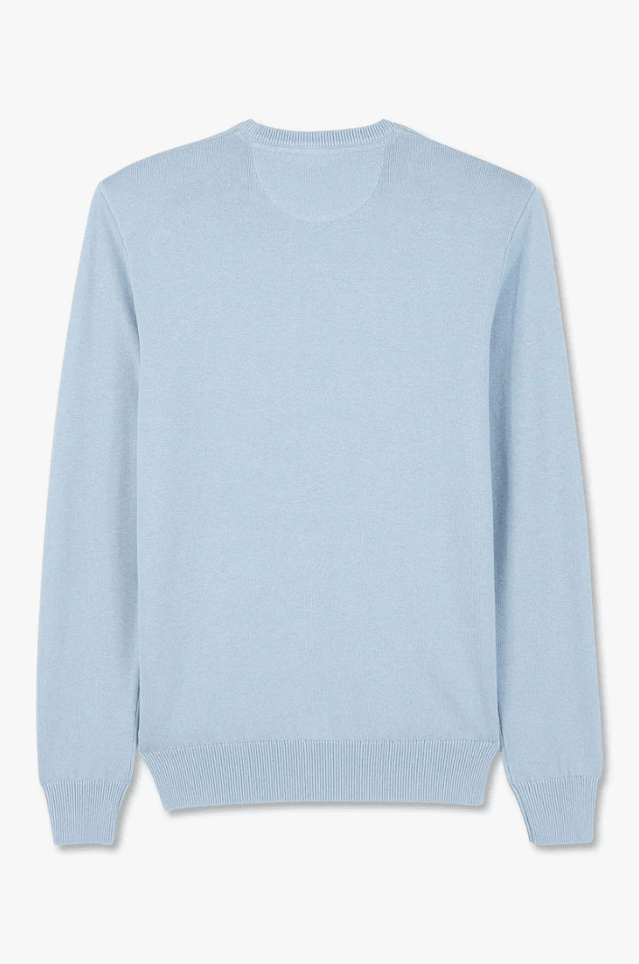 Pull Eden Park bleu en laine - Georgespaul