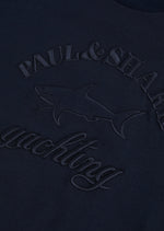 Afbeelding in Gallery-weergave laden, Sweat Paul &amp; Shark marine coton
