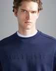 Sweat Paul & Shark marine pour homme | Georgespaul