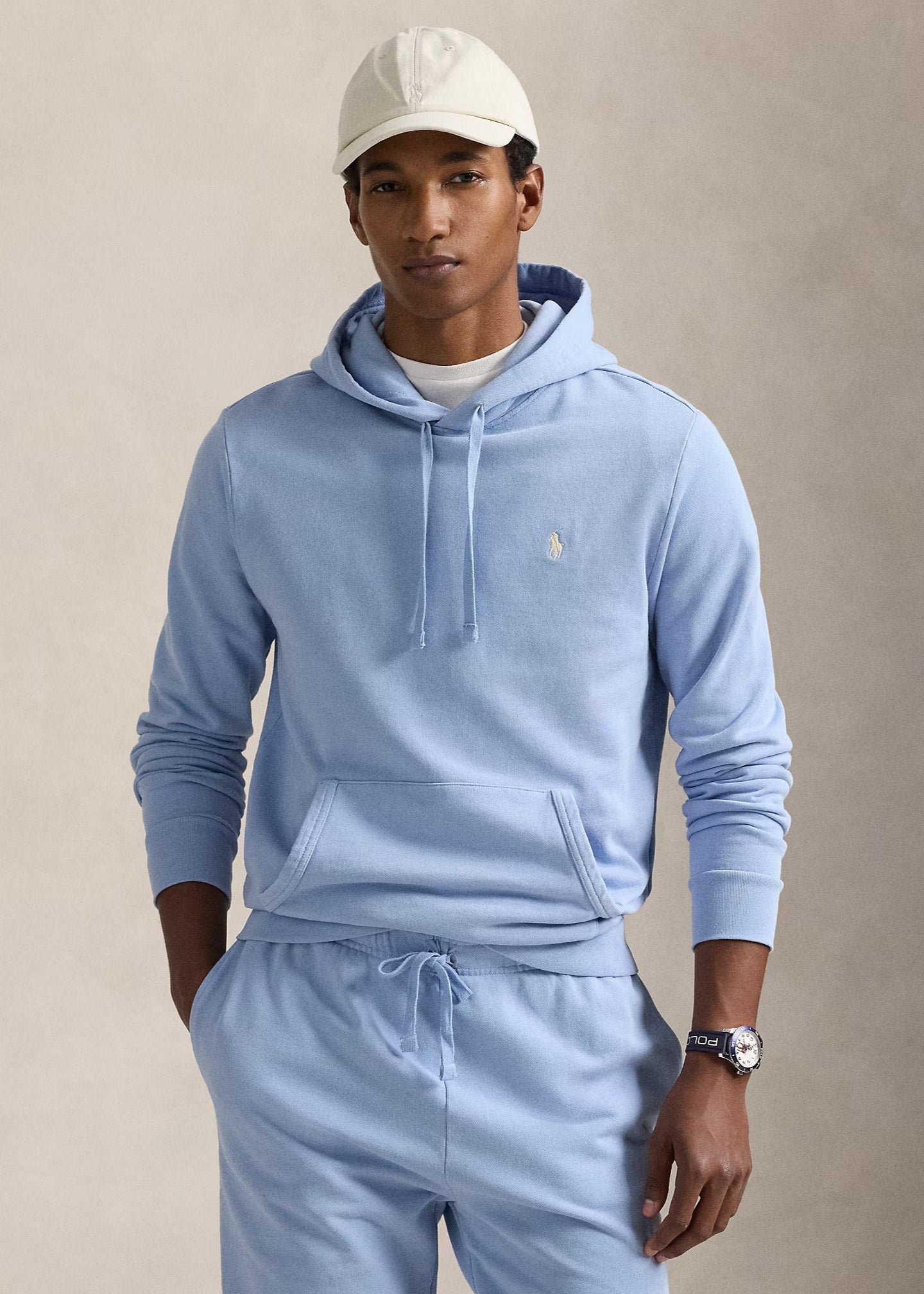 Sweat Ralph Lauren bleu pour homme | Georgespaul  