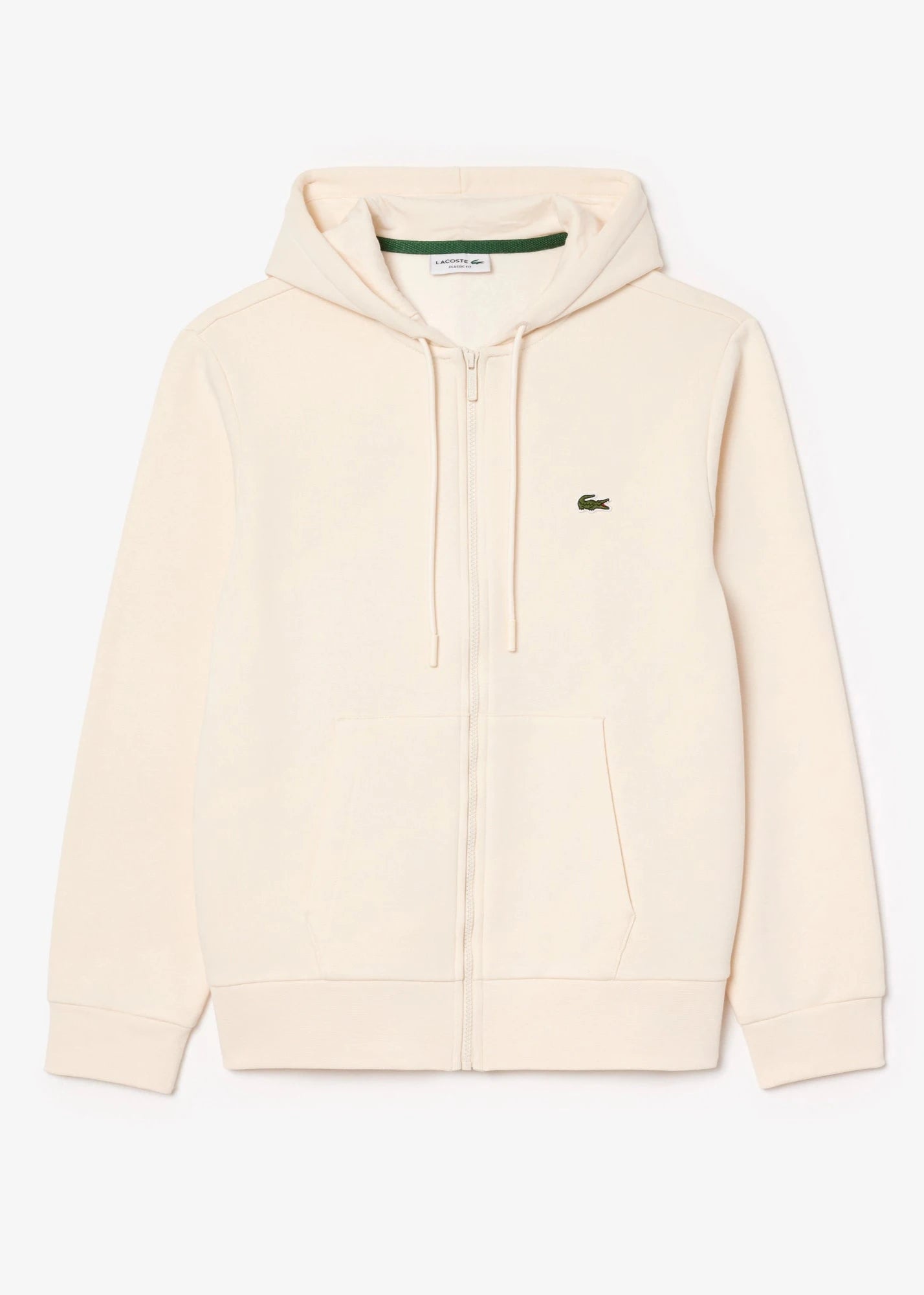 Sweat à capuche Lacoste beige pour homme | Georgespaul