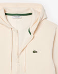 Sweat à capuche Lacoste beige pour homme | Georgespaul