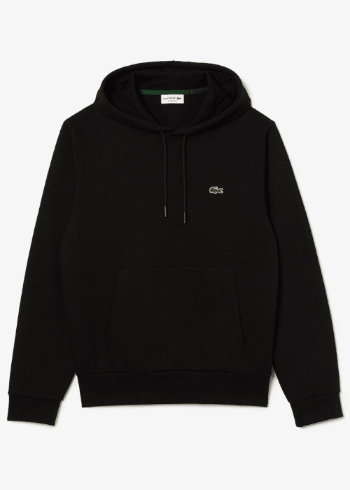 Sweat à capuche Lacoste noir - Georgespaul