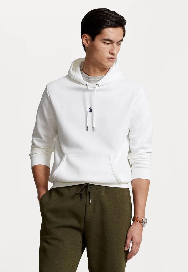 Sweat à capuche Ralph Lauren blanc - Georgespaul