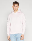 Sweat à capuche Tommy Hilfiger rose en coton bio - Georgespaul