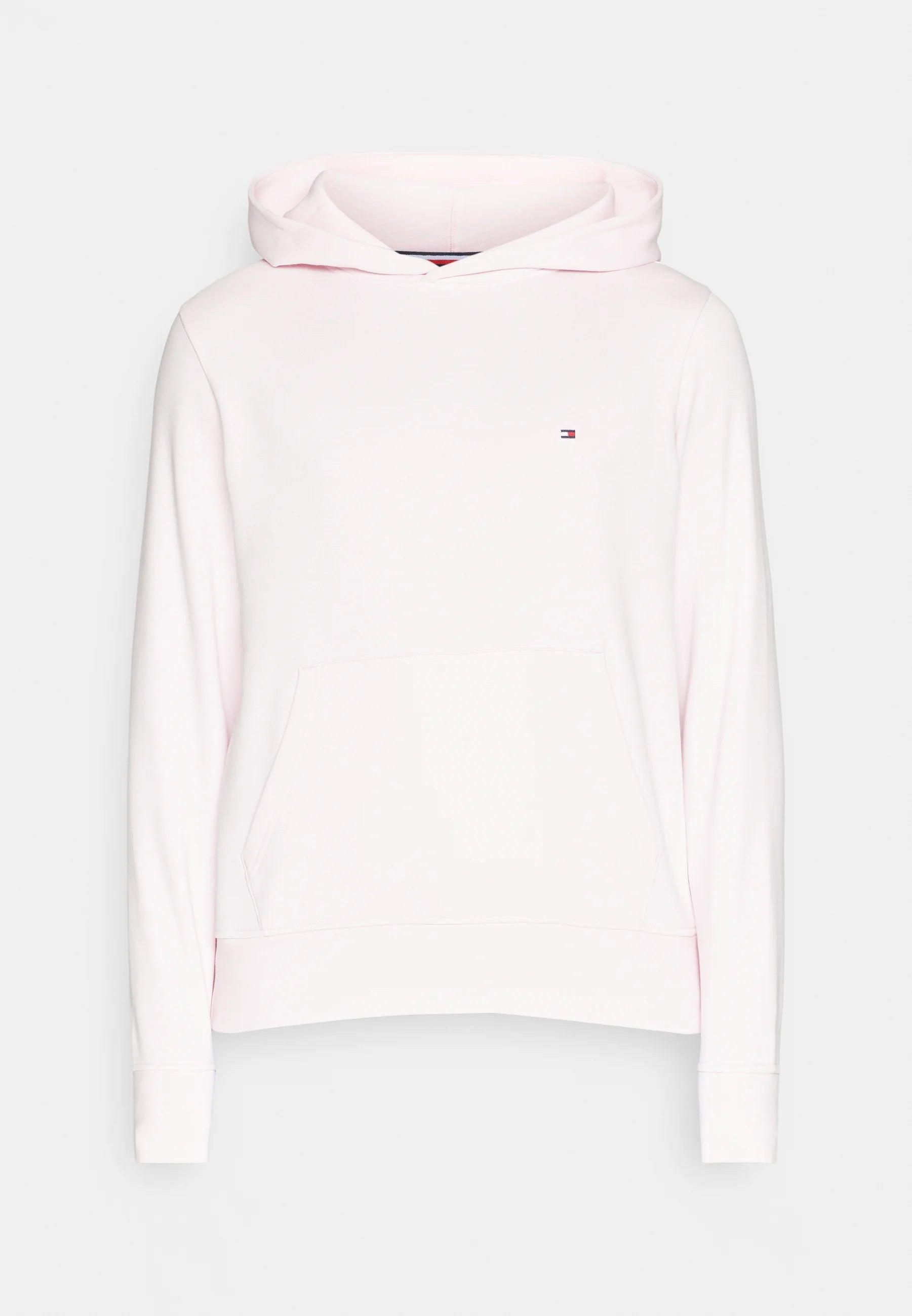 Sweat à capuche Tommy Hilfiger rose en coton bio - Georgespaul