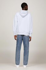 Charger l&#39;image dans la galerie, Sweat à capuche Tommy Jeans bleu clair en coton bio
