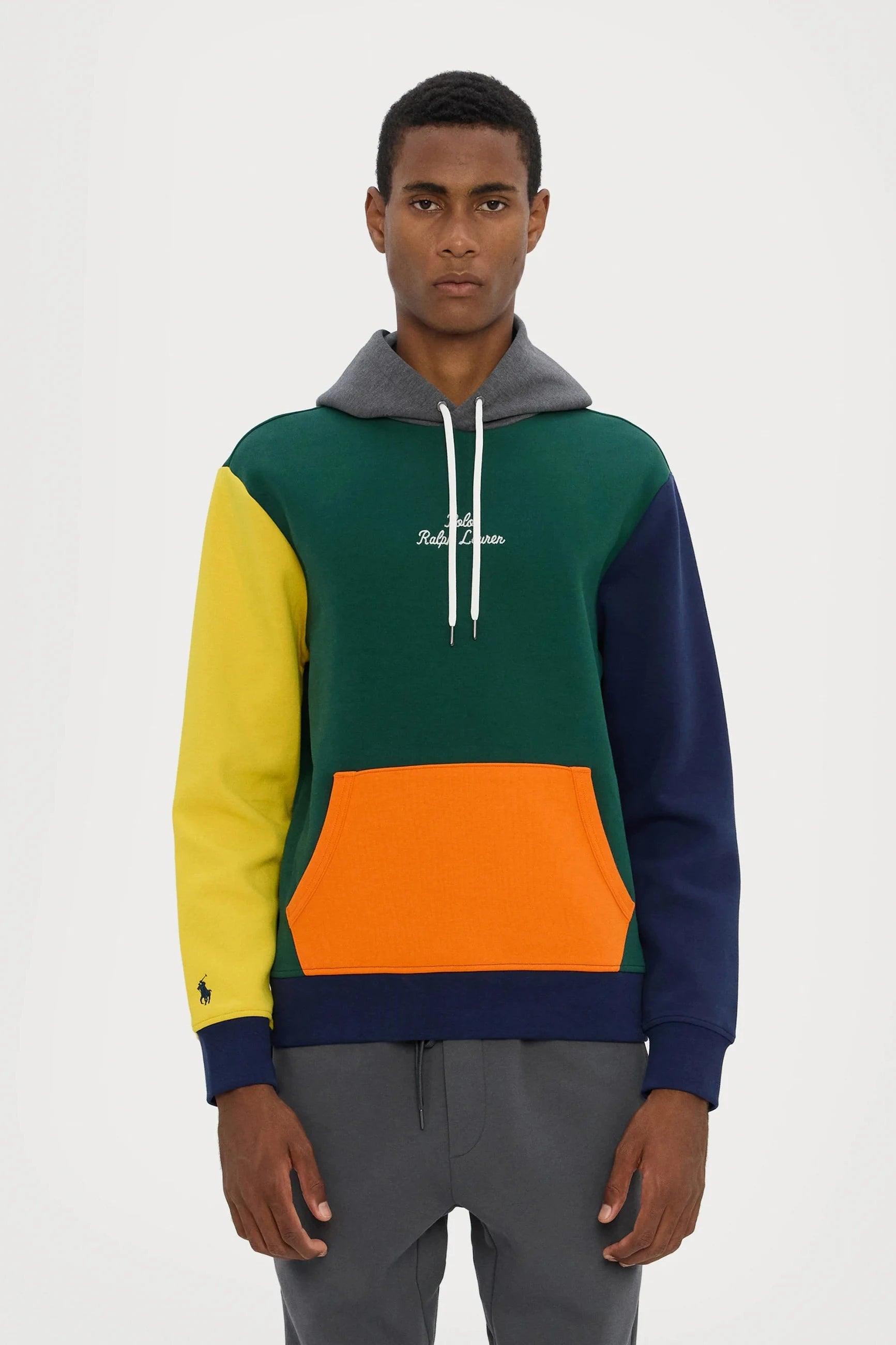 Sweat à capuche Ralph Lauren vert - Georgespaul