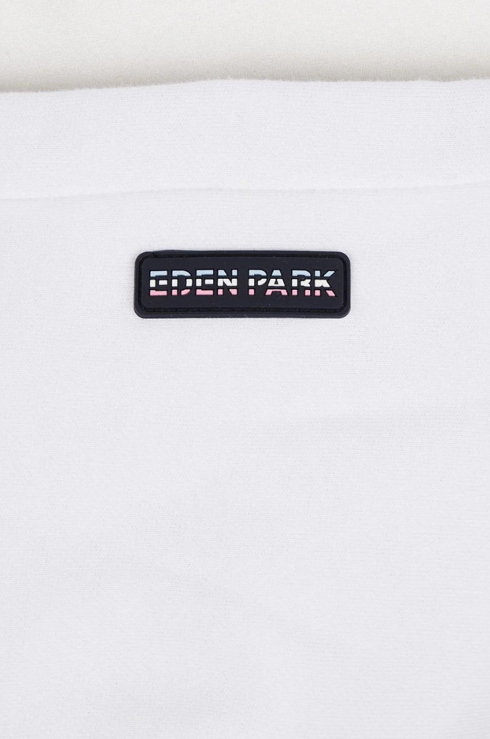 Sweat à capuche tricolore Eden Park marine