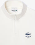 Sweat camionneur Lacoste beige unisexe | Georgespaul 